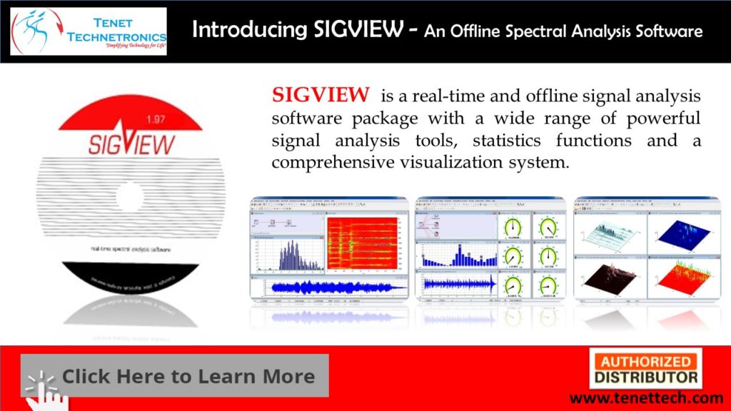 Sigview Introducing SIGVIEW – An Offline Spectral Analysis Software Now ...